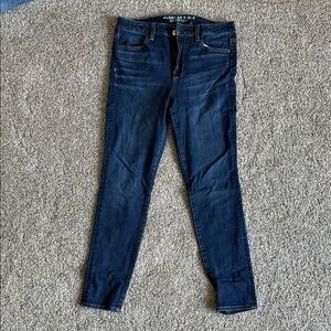 American Eagle Blue Skinny Jeans Classic Style